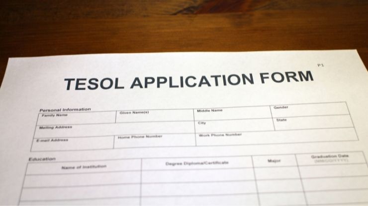 TESOL Application