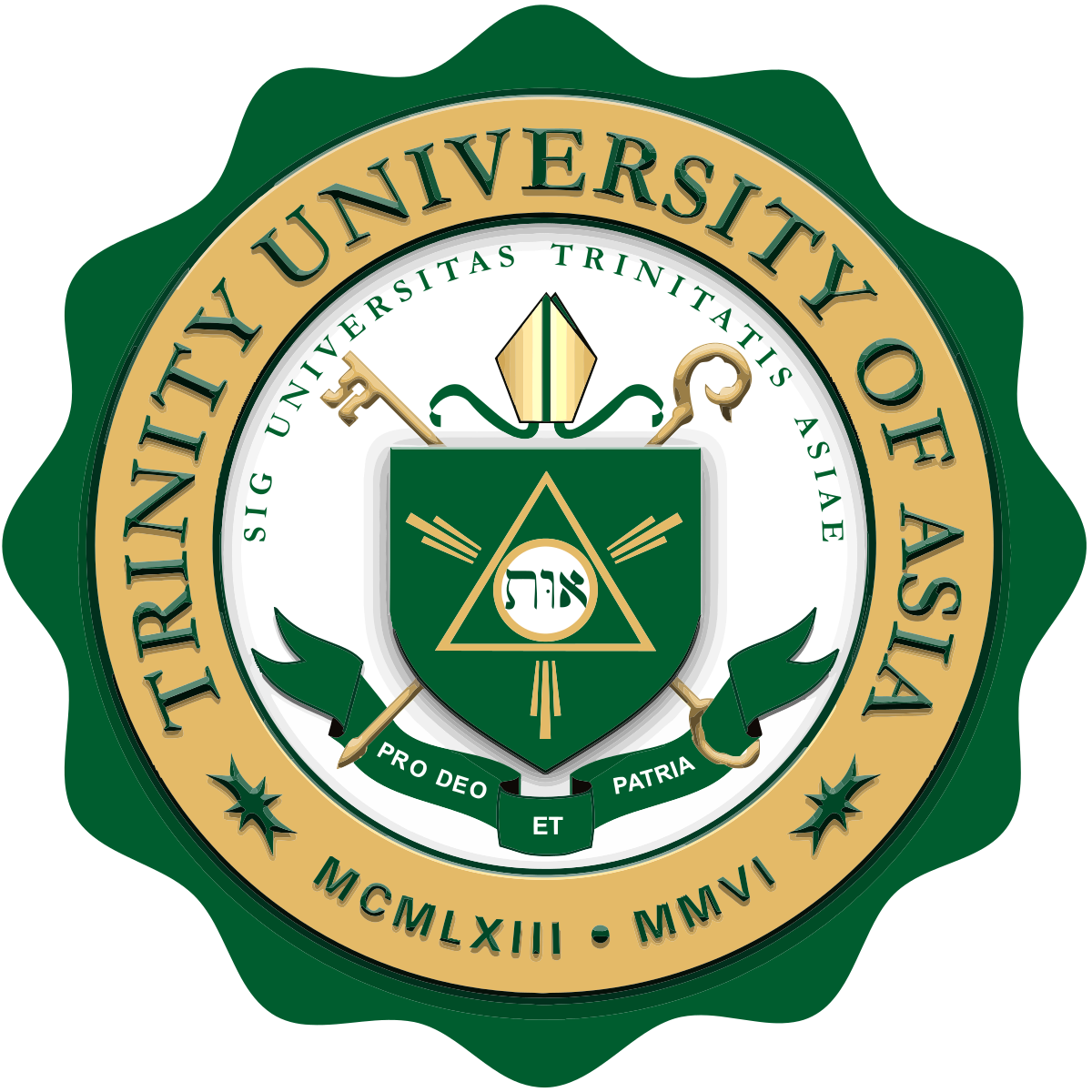 Trinity University of Asia logo