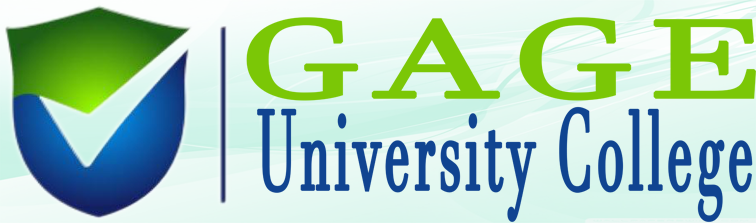 Gage University College logo
