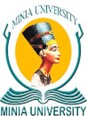 Minia University logo