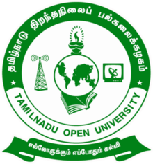 Tamil Nadu Open University logo