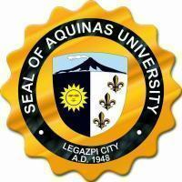 Aquinas University of Legazpi logo
