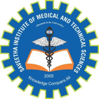 Saveetha Institute of Medical and Technical Sciences logo