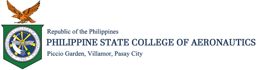Philippine State College of Aeronautics logo