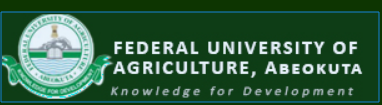 Federal University of Agriculture Abeokuta logo