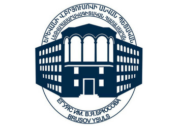 Yerevan State University of Languages and Social Sciences after V. Brusov logo