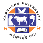 Kamdhenu University logo