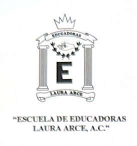 "Laura Arce Teacher's School, A.C." Authorized Private Normal School logo