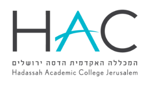 Hadassah Academic College logo