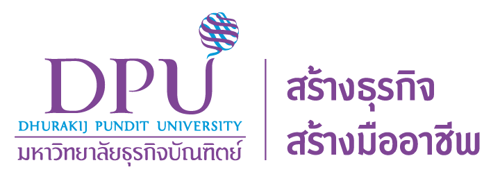 Dhurakij Pundit University logo