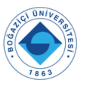 Bogaziçi University logo