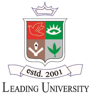 Leading University logo