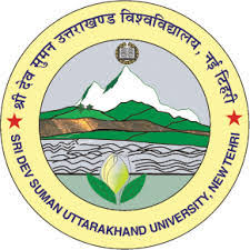Sri Dev Suman Uttarakhand Vishwavidyalay logo