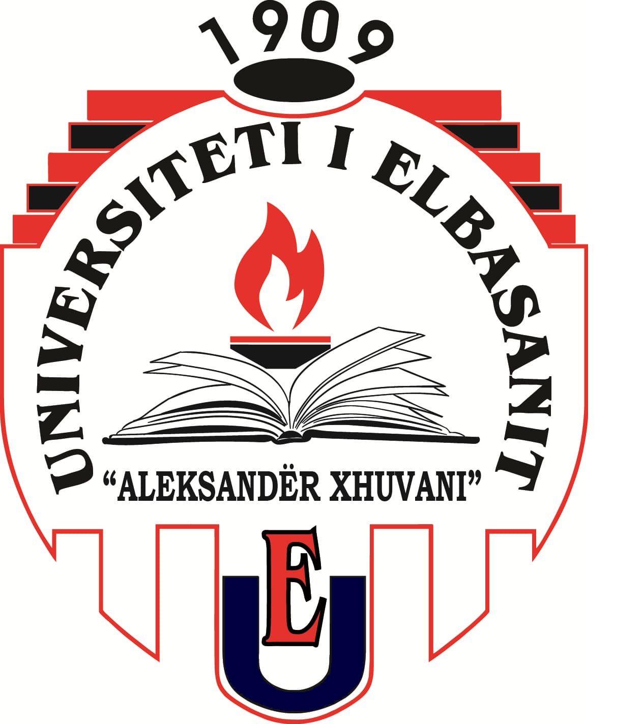 Aleksandër Xhuvani University logo