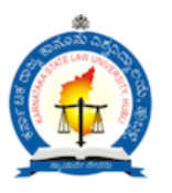 Karnataka State Law University logo