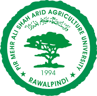 Pir Mehr Ali Shah Arid Agriculture University Rawalpindi logo