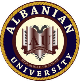 Albanian University logo