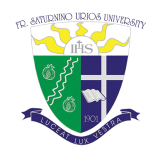 Fr. Saturnino Urios University logo