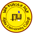 Alpha University College logo