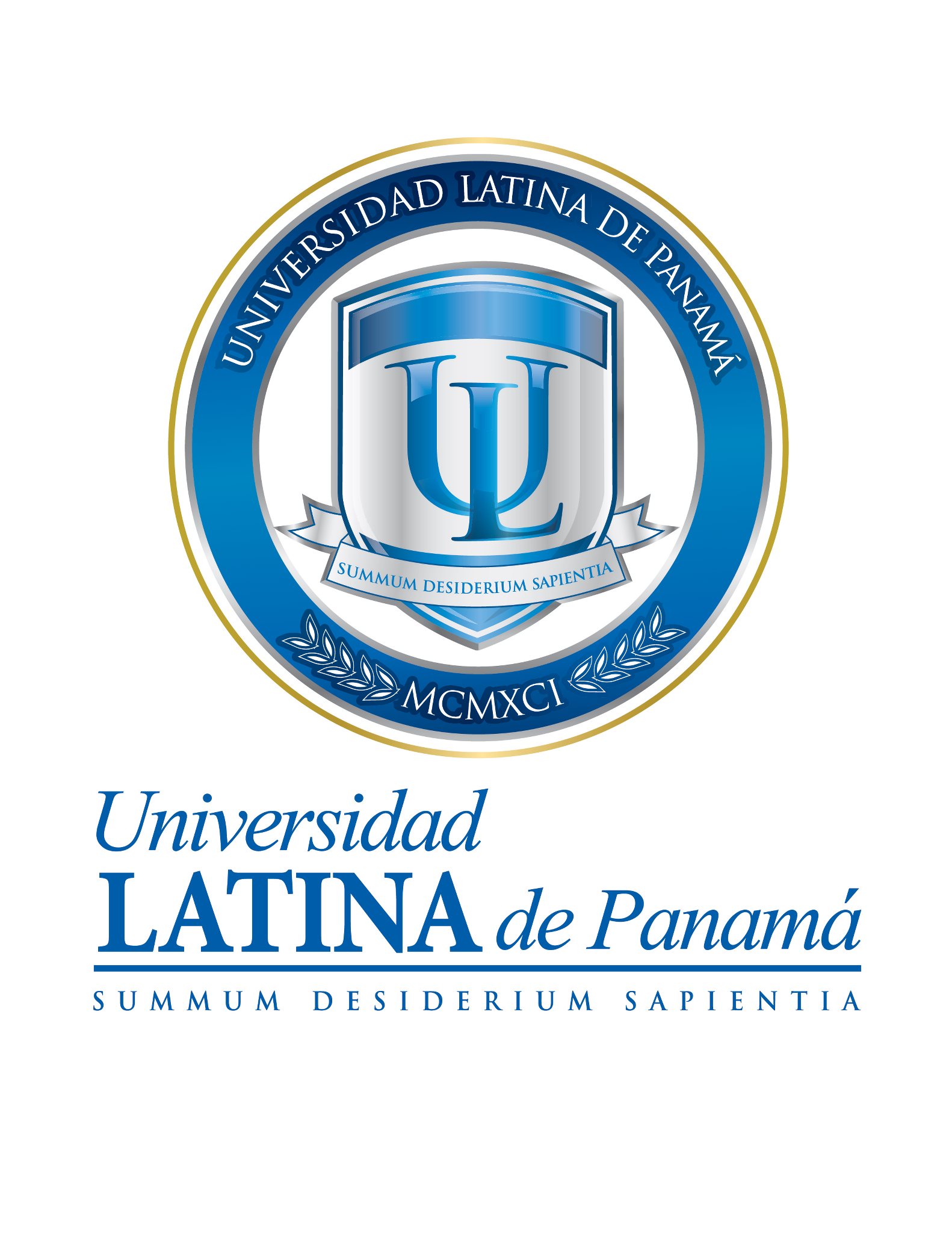 Latina University of Panamá logo