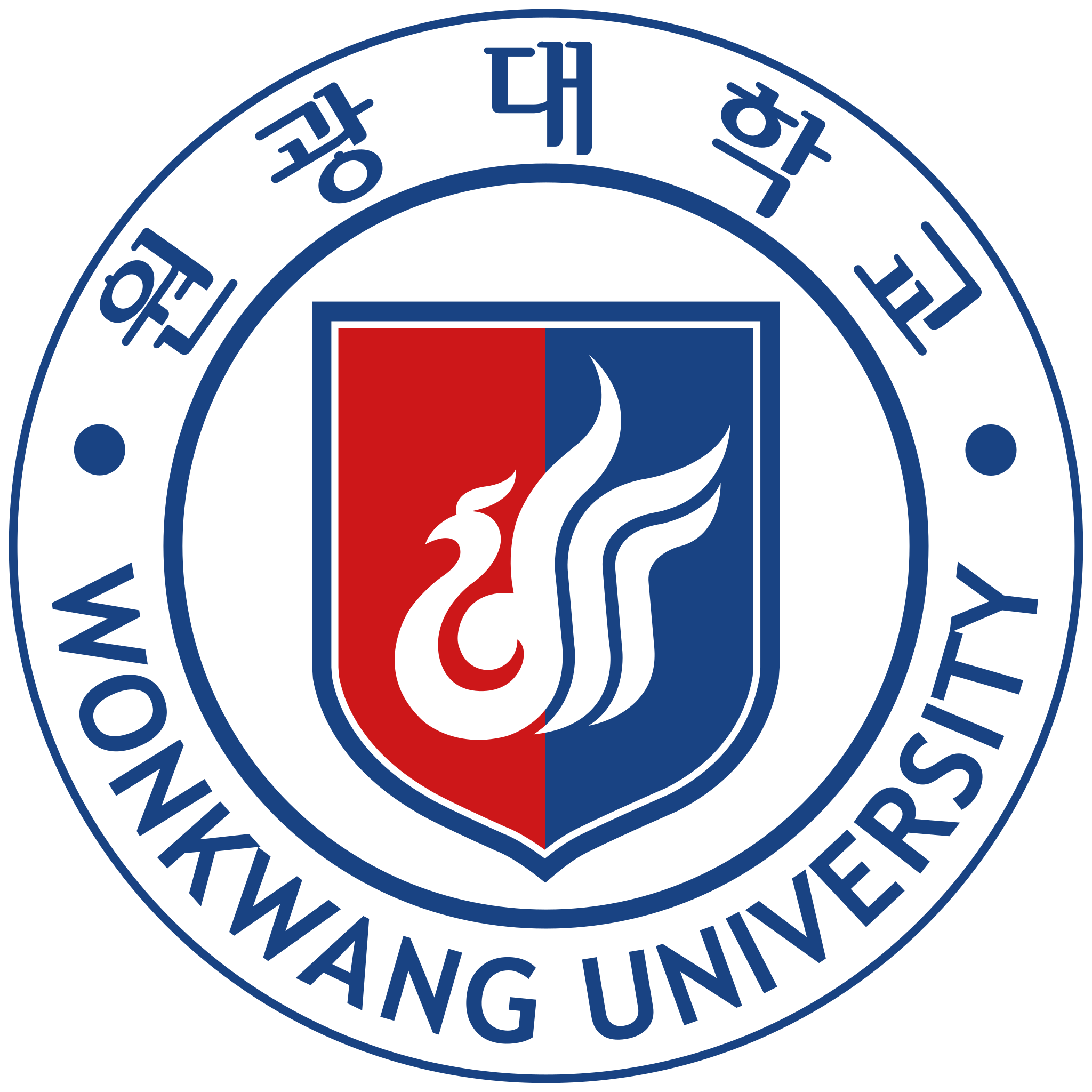 Wonkwang University logo