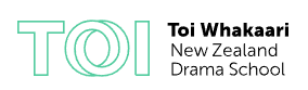 Toi Whakaari New Zealand Drama School logo