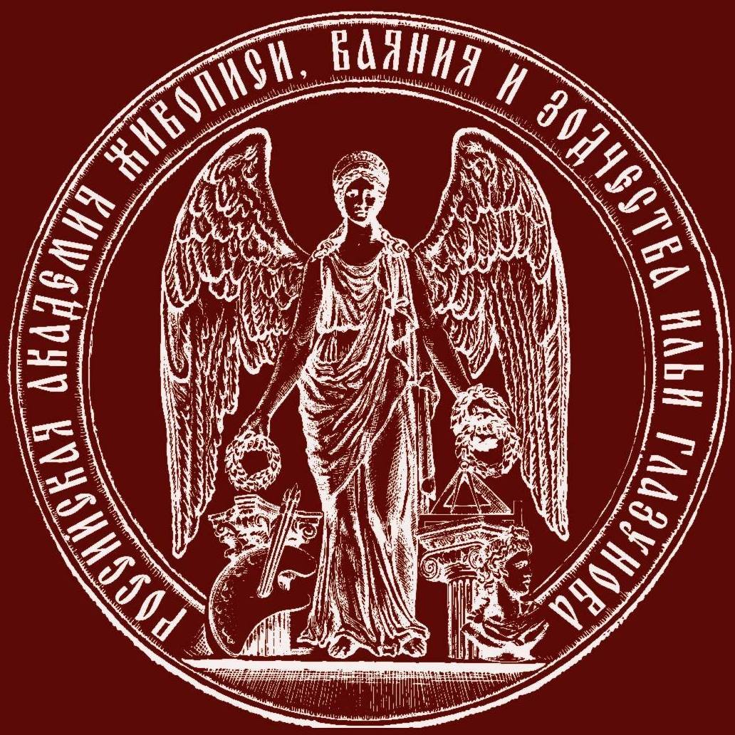 Ilya Glazunov Russian Academy of Painting, Sculpture and Architecture logo