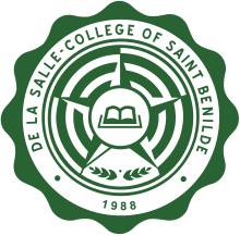 De La Salle – College of Saint Benilde logo