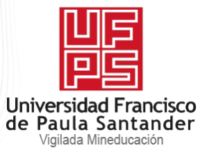 Universidad Francisco de Paula Santander logo